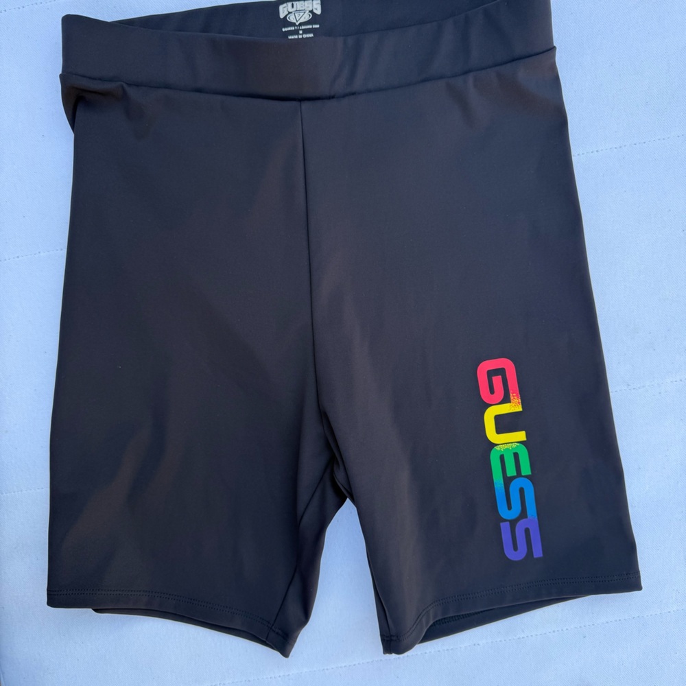 Never worn J Balvin guess biker shorts